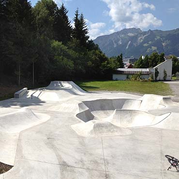 Camp Ramps Ortbeton Skatepark