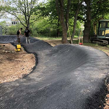 Camp Ramps Asphalt Pumptrack